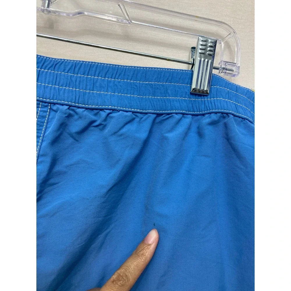 Polo Ralph Lauren Swim Trunks Shorts Mens XL Blue Cargo Pocket Mesh Lined Beach
